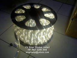 Lampu LED Selang Bulat 2 Jalur Warmwhite