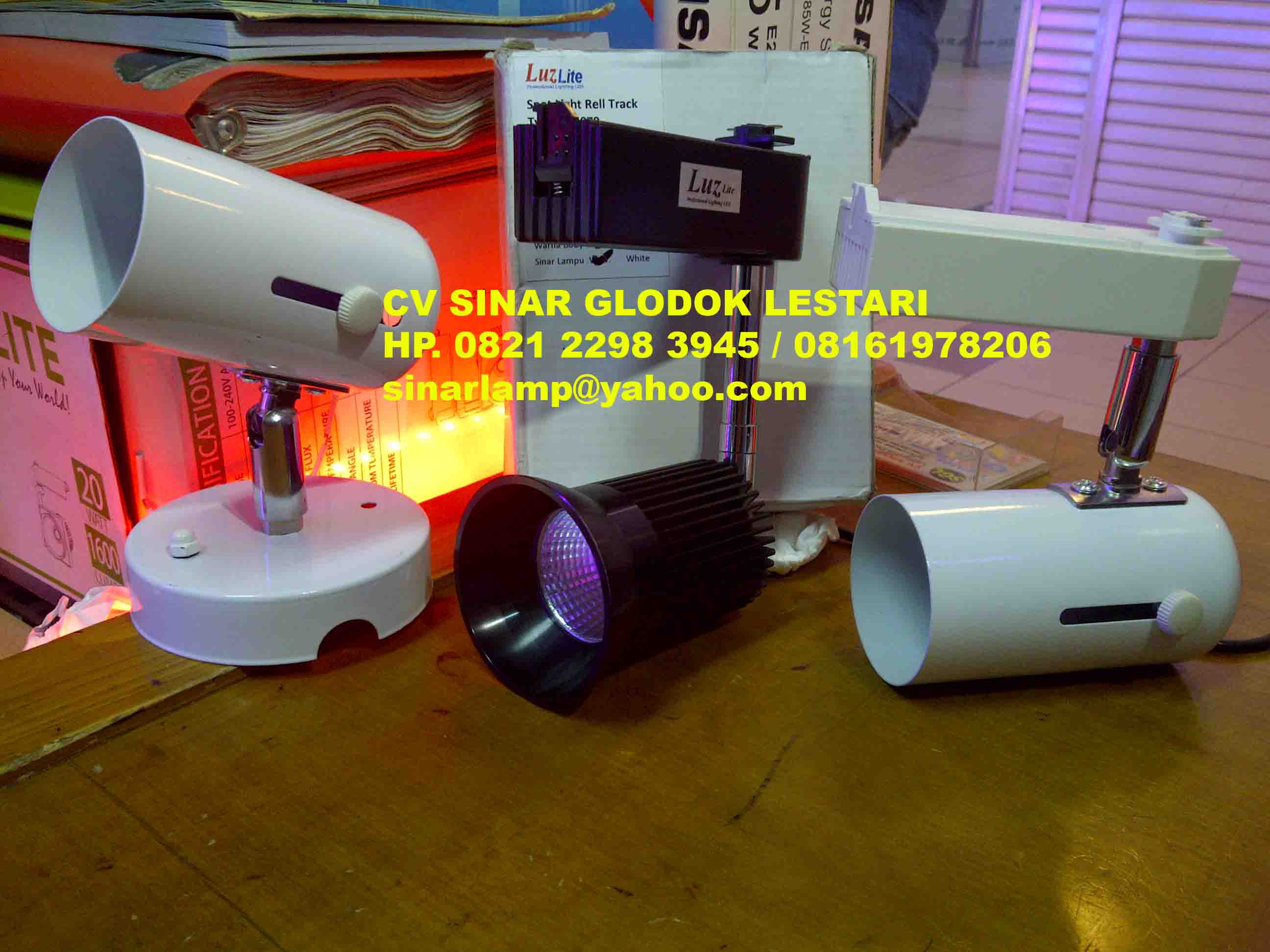 Lampu Sorot Rel dan Plafon Luzlite