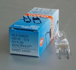 Lampu Halogen OHP 12V 100w model kacang Lampu Halogen OHP 12V 100w model kacang